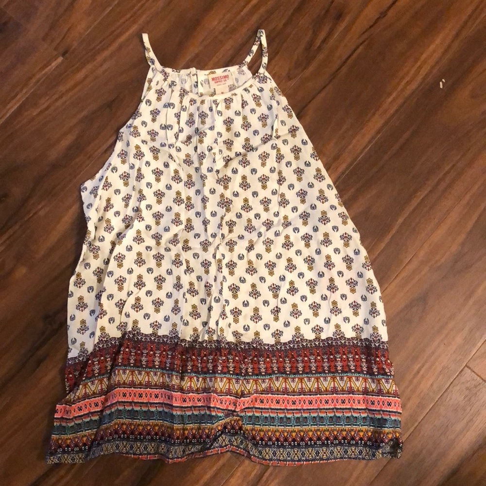 patterned tank top